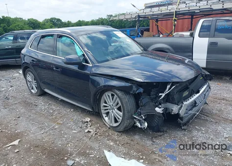 2018 Audi Q5 Premium Plus из США, поврежденный, VIN WA1BNAFYXJ2114195